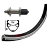 Exal Winora Xr-1 Sh 105 Qr Rennrad-hinterrad, Black, 10 x 130mm, Shimano/Sram HG
