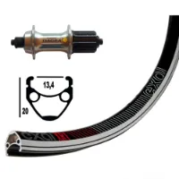 Exal Winora Xr-1 Sh Tiagra Qr Rennrad-hinterrad