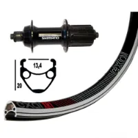 Exal Winora Xr-1 Sh Tiagra Qr Rennrad-hinterrad Exal Winora Xr-1 Sh Tiagra Qr Rennrad-hinterrad
