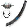 Exal Winora Zx 19 Cont.sh.sg-c60018 Rennrad-hinterrad, Silver, 8 x 135mm, Shimano/Sram HG