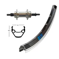 Exal Winora Zx 19 Ej Ma Mtb Hinterrad Exal Winora Zx 19 Ej Ma Mtb Hinterrad