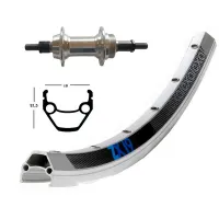 Exal Winora Zx 19 Ej Ma Mtb Hinterrad Exal Winora Zx 19 Ej Ma Mtb Hinterrad