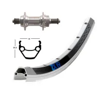 Exal Winora Zx 19 Qr Mtb Hinterrad Exal Winora Zx 19 Qr Mtb Hinterrad