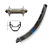 Exal Winora Zx 19 Qr Mtb Vorderrad Exal Winora Zx 19 Qr Mtb Vorderrad