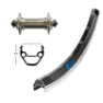 Exal Winora Zx 19 Qr Mtb Vorderrad, Black, 8.5 x 100mm, Shimano/Sram HG