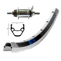 Exal Winora Zx 19 Sh.din.dh 3n80 Qr Rennrad-hinterrad Exal Winora Zx 19 Sh.din.dh 3n80 Qr Rennrad-hinterrad