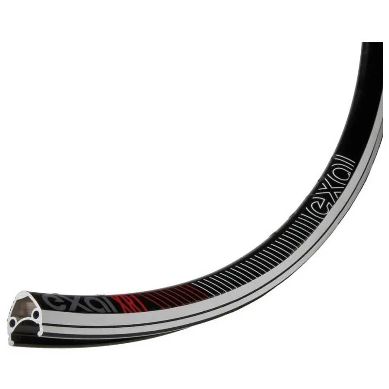 Exal Xr-1 Tiagra V-brake Qr Rennrad-vorderrad, Black / grey, 9 x 100mm Exal Xr-1 Tiagra V-brake Qr Rennrad-vorderrad, Black / grey, 9 x 100mm