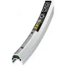 Exal Zx 19 26´´ 6b Disc Qr Dynamo Dh-3de30 Vorderrad, Silver, 9 x 100mm