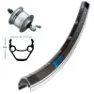 Exal Zx19 Qr Dynamo Shimano Dh3n30 Vorderrad
