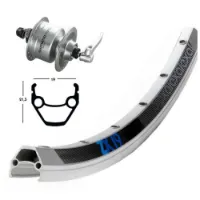 Exal Zx19 Qr Dynamo Shimano Dh3n72 Vorderrad Exal Zx19 Qr Dynamo Shimano Dh3n72 Vorderrad