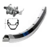 Exal Zx19 Qr Dynamo Shimano Dh3n72 Vorderrad