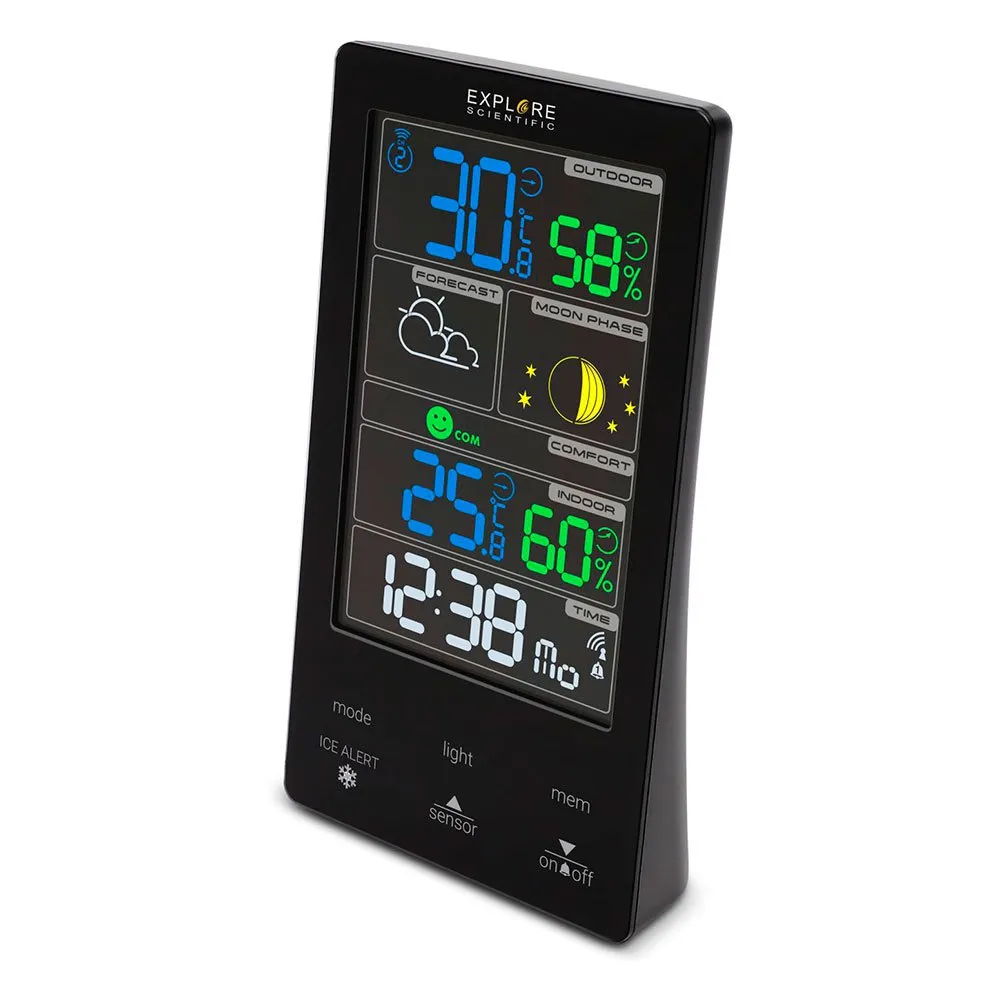 Explorer Wsc4009 Cm3000 Wetterstationsanzeige, Black, One Size Explorer Wsc4009 Cm3000 Wetterstationsanzeige, Black, One Size