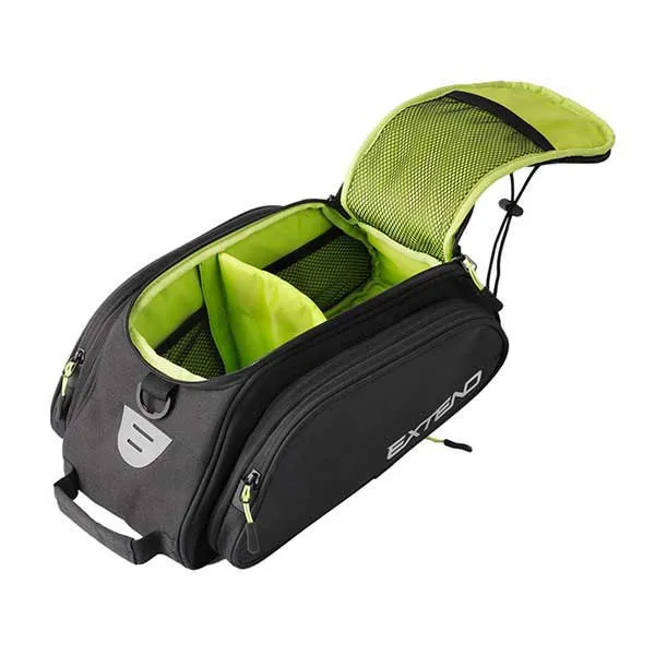 Extend Brugger Gepäckträgertasche, Black, One Size Extend Brugger Gepäckträgertasche, Black, One Size