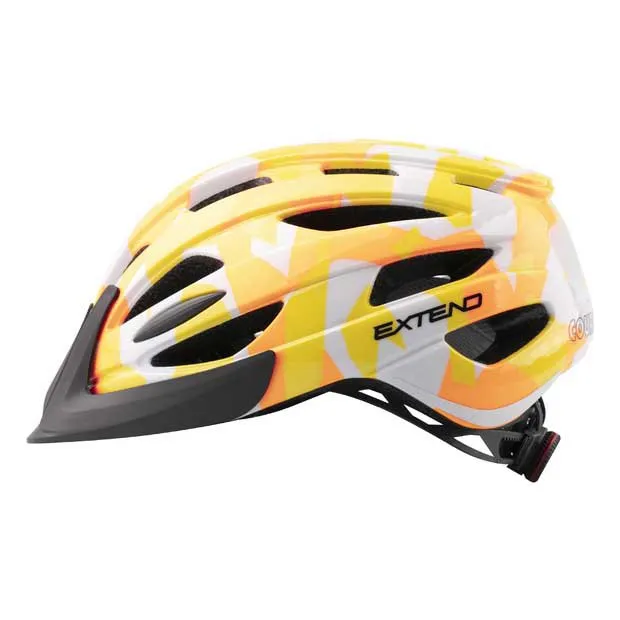 Extend Courage Mtb-helm, Camo orange