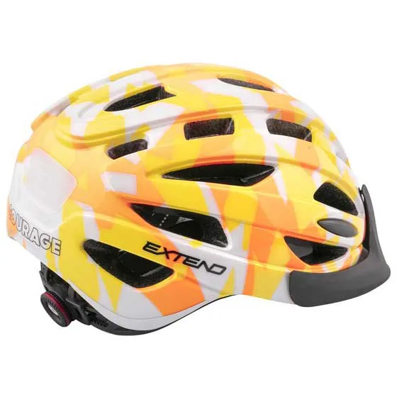 Extend Courage Mtb-helm, Camo orange