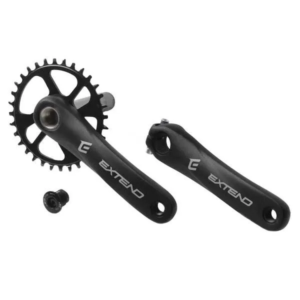 Extend Mtb Cr12 Direct Mount Kurbelgarnitur, Black, 175mm, 32t Extend Mtb Cr12 Direct Mount Kurbelgarnitur, Black, 175mm, 32t