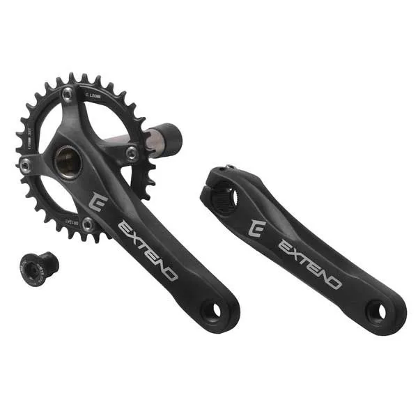 Extend Mtb Sr 13a Direct Mount Kurbelgarnitur, Black, 175mm, 32t Extend Mtb Sr 13a Direct Mount Kurbelgarnitur, Black, 175mm, 32t