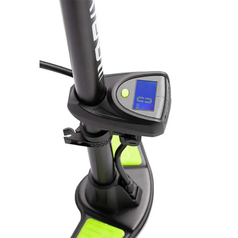 Extend Rodig Digital Standpumpe, Black, 160psi Extend Rodig Digital Standpumpe, Black, 160psi