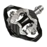 Exustar E-pm242 Pedale, Black / silver, One Size