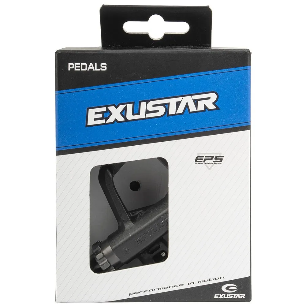 Exustar E-pr103p Click System Pedale, Black, One Size Exustar E-pr103p Click System Pedale, Black, One Size