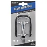 Exustar Epc97 Pedale, Black / silver, One Size