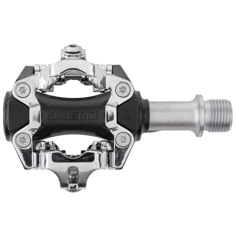 Exustar Epm211 Pedale, Black / silver, One Size Exustar Epm211 Pedale, Black / silver, One Size