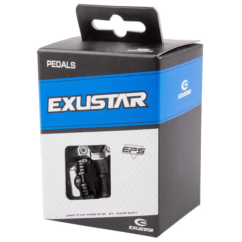 Exustar Epm211 Pedale, Black / silver, One Size Exustar Epm211 Pedale, Black / silver, One Size
