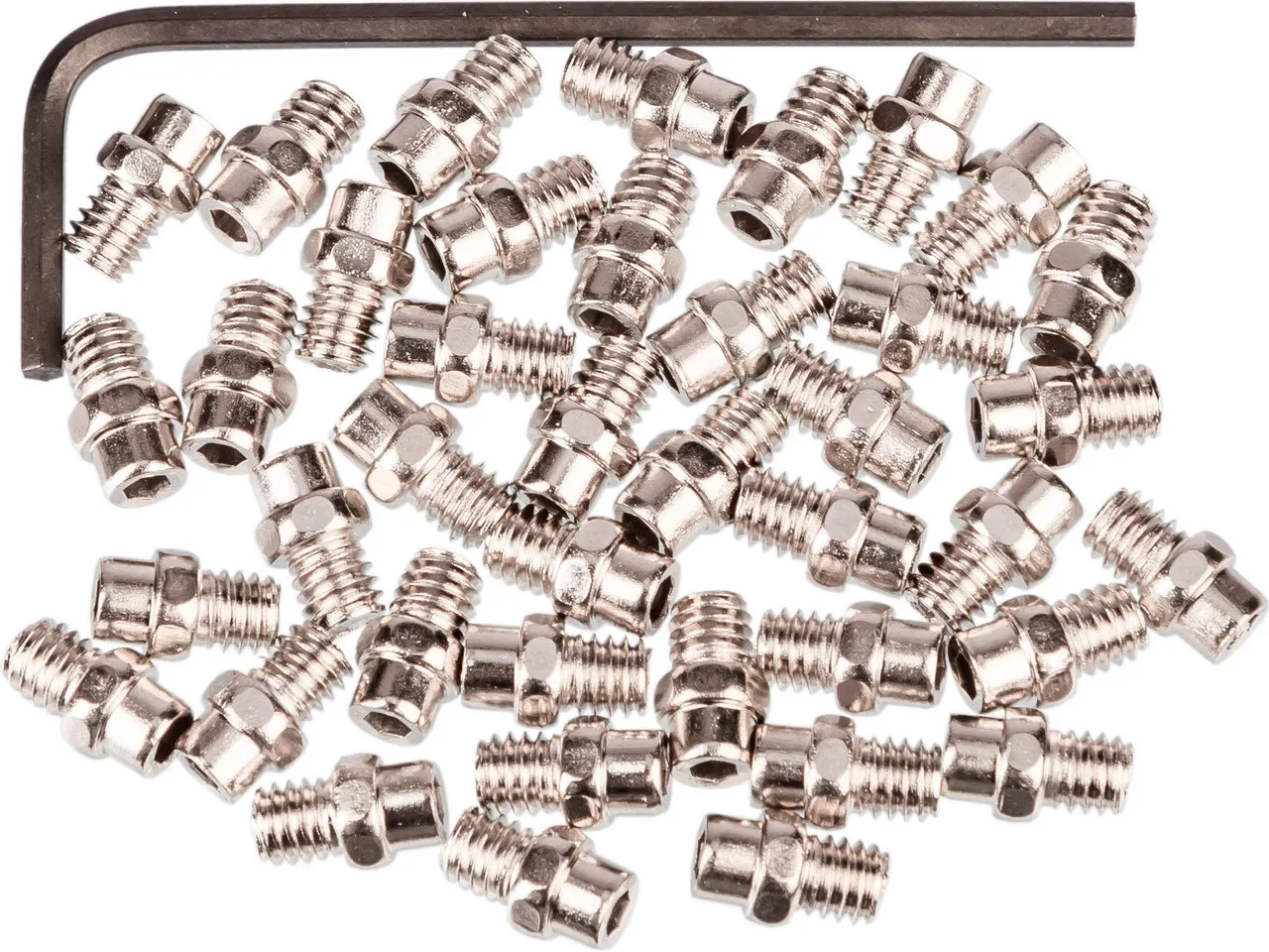 Exustar Ersatzpins für E-PB525 Plattformpedale, Silber, 4mm