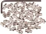 Exustar Ersatzpins für E-PB525 Plattformpedale, Silber, 4mm