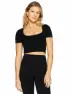 FABLETICS Damen Fitnessshirt Sleek Seamless Cropped