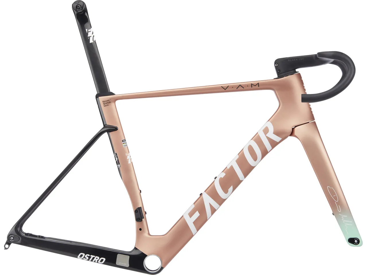 Factor Ostro V.A.M. Disc David Millar Limited Edition Carbon Rahmenkit, Rot, S Factor Ostro V.A.M. Disc David Millar Limited Edition Carbon Rahmenkit, Rot, S