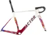 Factor OSTRO V.A.M Disc Maisie Wilen Limited Edition Carbon Rahmenkit, Rot/weiß, S