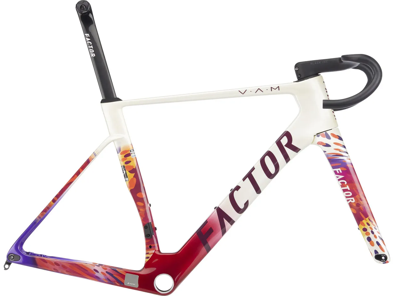 Factor OSTRO V.A.M Disc Maisie Wilen Limited Edition Carbon Rahmenkit, Rot/weiß, S Factor OSTRO V.A.M Disc Maisie Wilen Limited Edition Carbon Rahmenkit, Rot/weiß, S