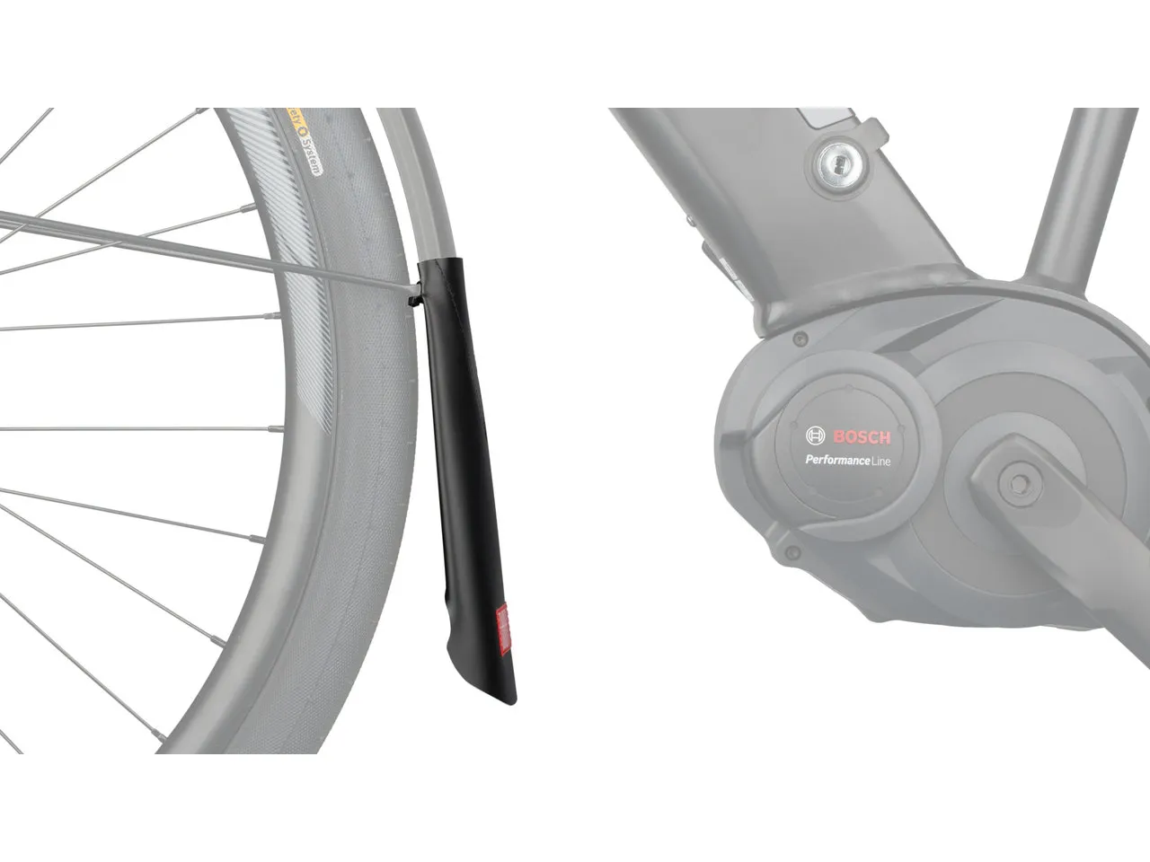 Fahrer E-Bike Latz Spritzschutz, Schwarz, one_size Fahrer E-Bike Latz Spritzschutz, Schwarz, one_size