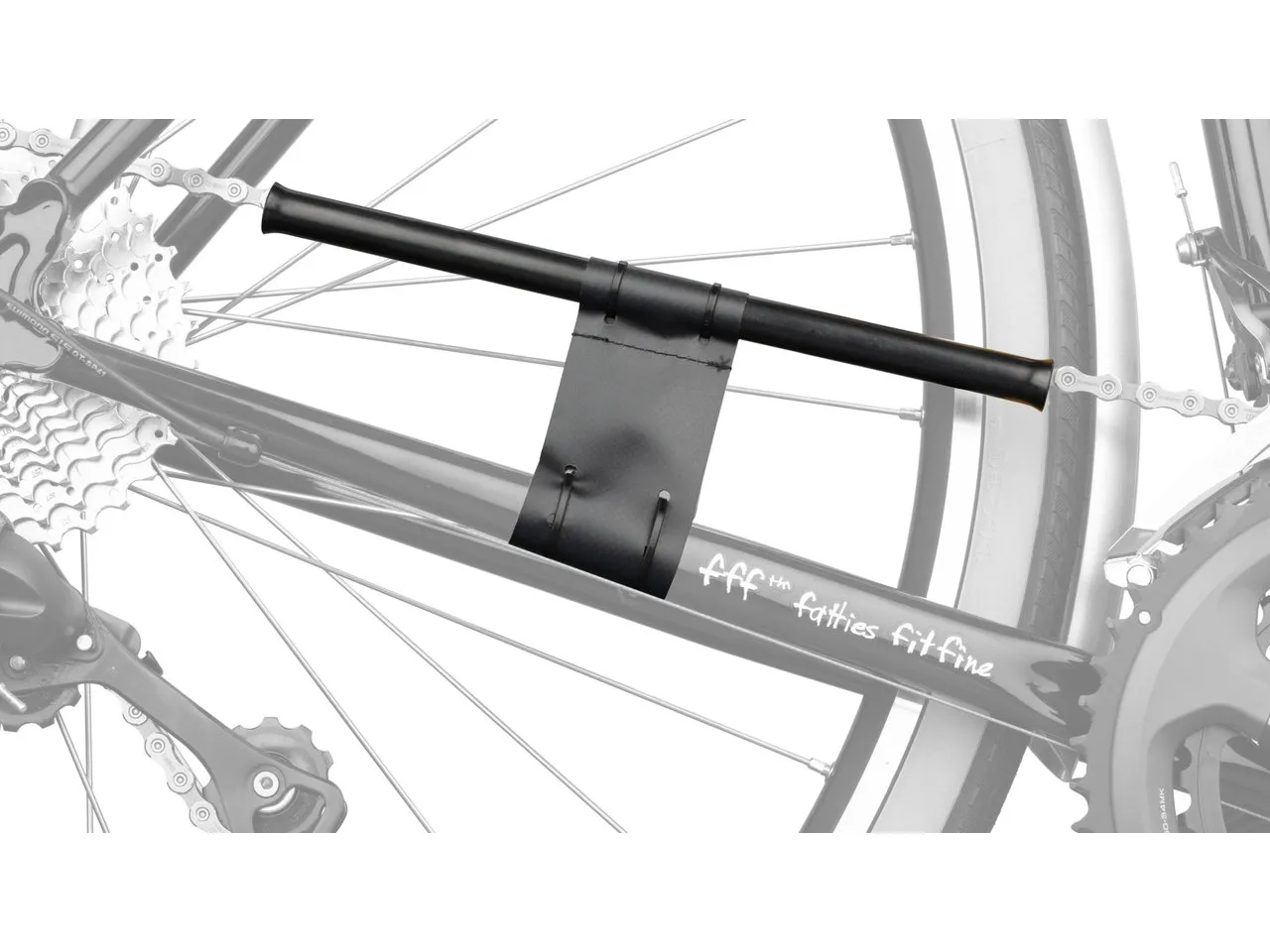 Fahrer Hülse Kettenschutz, Schwarz, 25cm Fahrer Hülse Kettenschutz, Schwarz, 25cm