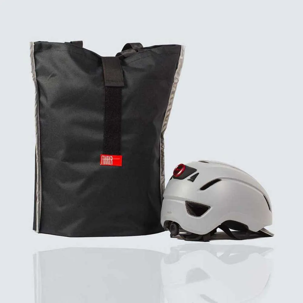 Fahrer Konsum Roll Up Klickfix Fahrradtasche 11l, Black, One Size