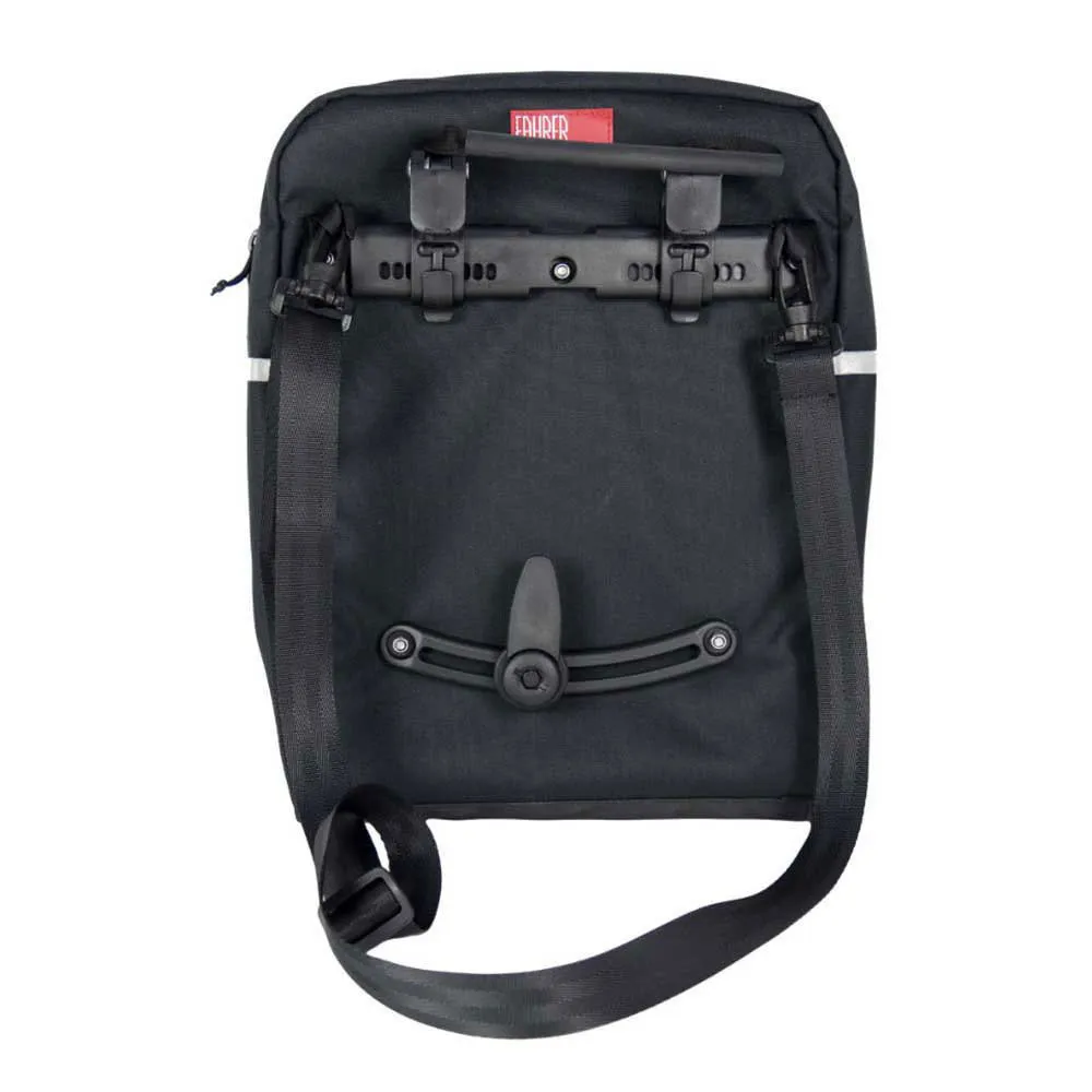 Fahrer Kurier Fix Fahrradtasche 10l, Black, One Size Fahrer Kurier Fix Fahrradtasche 10l, Black, One Size