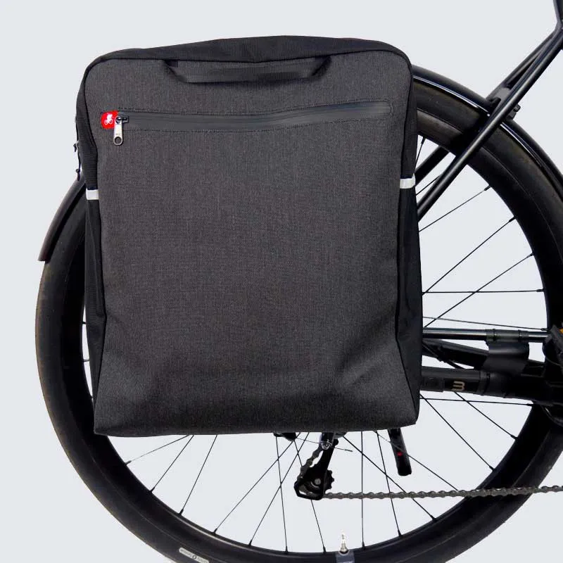 Fahrer Kurier Fix Fahrradtasche 18l, Black, One Size