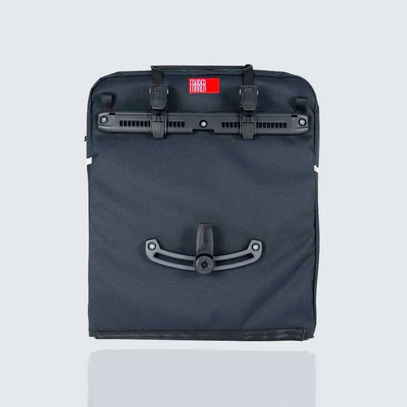 Fahrer Kurier Fix Fahrradtasche 18l, Black, One Size