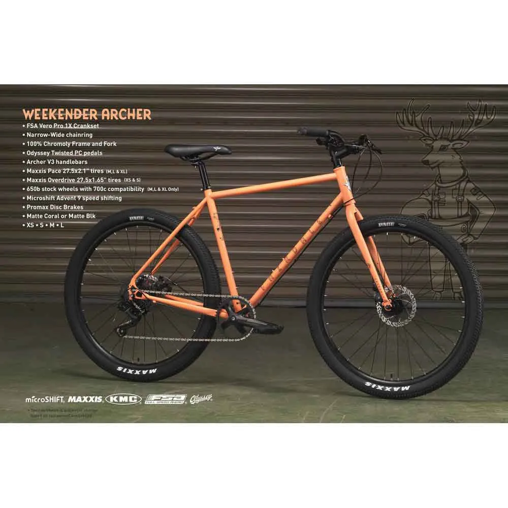 Fairdale Archer Microshift Advent 2023 Fahrrad, Red, XS Fairdale Archer Microshift Advent 2023 Fahrrad, Red, XS