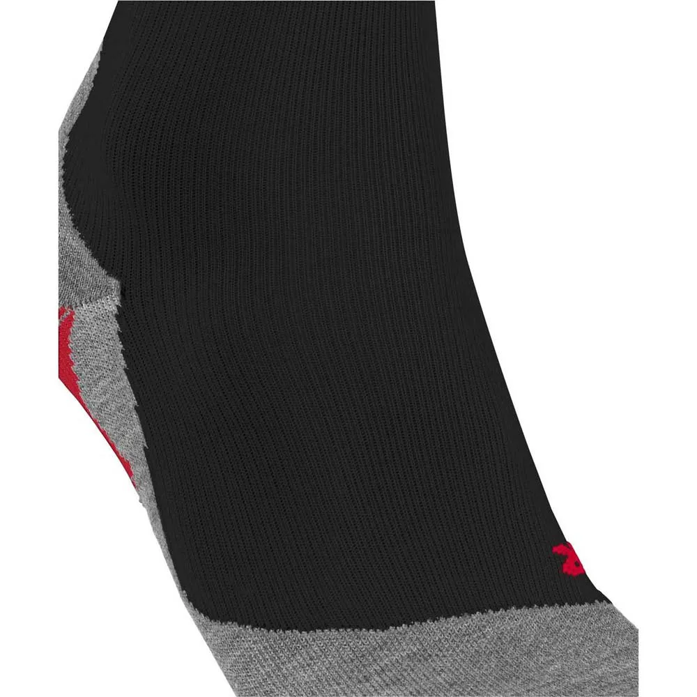 Falke Ru5 Socken, Black / flames