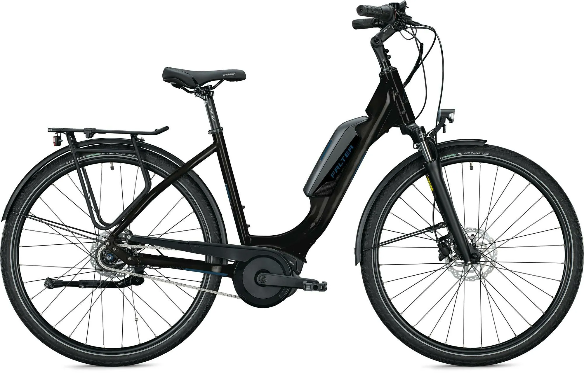 Falter E 9.0 RT 400 titanium, glossy 28" 400 Wh Wave