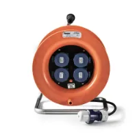 Famatel 30014 Industrial 4 Sockets Kabeltrommel Famatel 30014 Industrial 4 Sockets Kabeltrommel