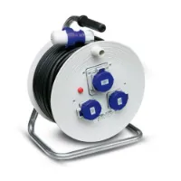 Famatel 30018 Industrial 3 Sockets Kabeltrommel Famatel 30018 Industrial 3 Sockets Kabeltrommel
