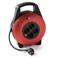 Famatel Disyuntor 2p+ttl 4 Sockets 10 M 16a 250v Kabeltrommel Famatel Disyuntor 2p+ttl 4 Sockets 10 M 16a 250v Kabeltrommel