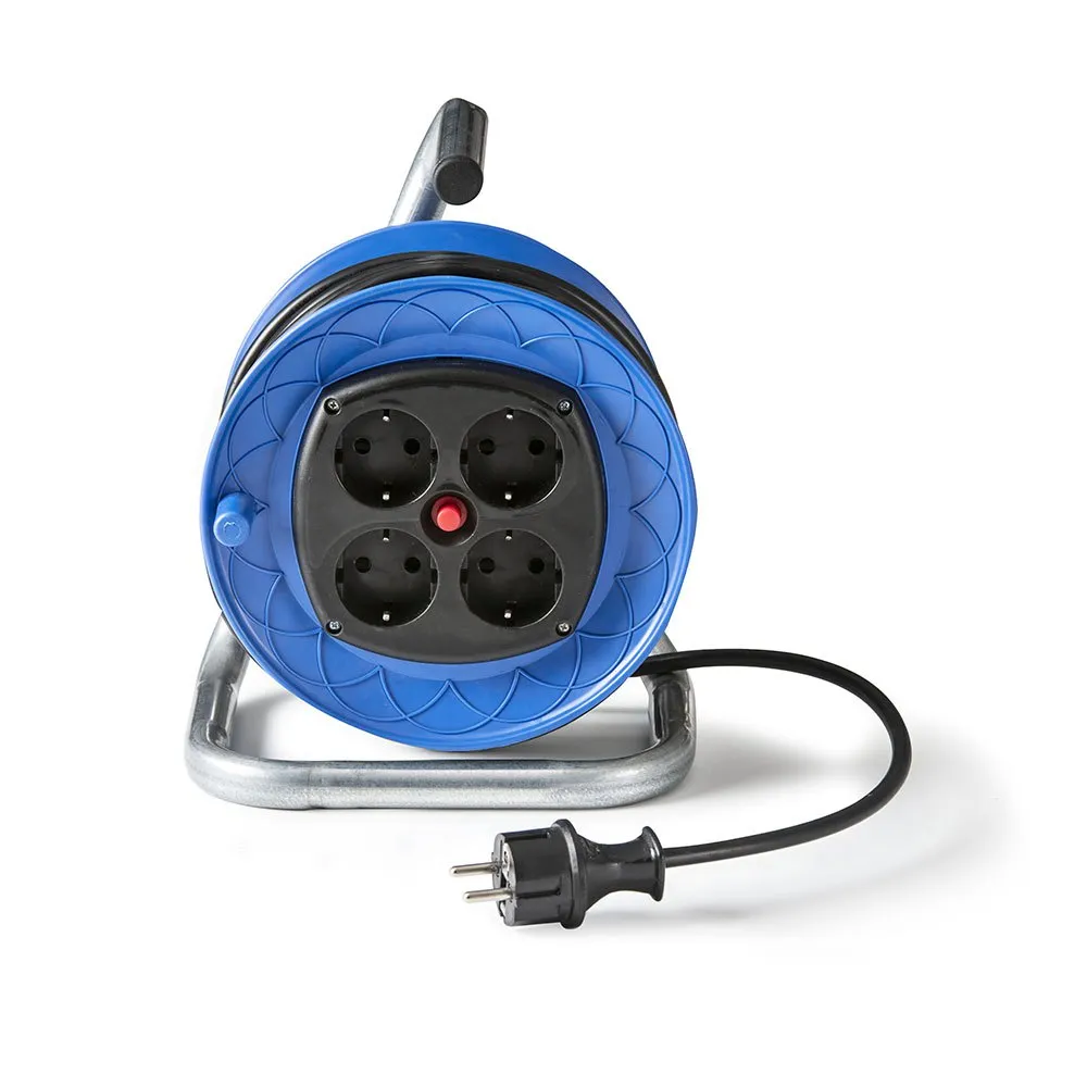 Famatel Disyuntor 2p+ttl 4 Sockets 15 Mm 16a Kabeltrommel, Blue, One Size Famatel Disyuntor 2p+ttl 4 Sockets 15 Mm 16a Kabeltrommel, Blue, One Size