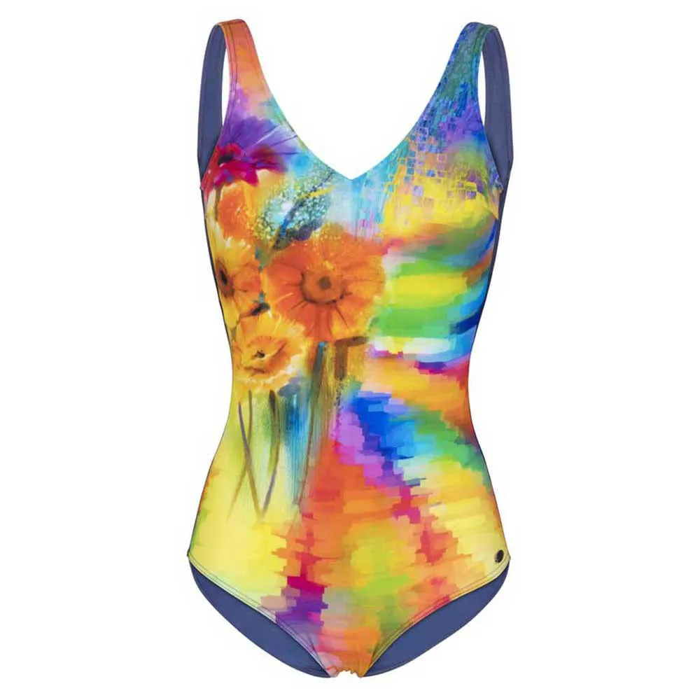 Fashy 2288201 Badeanzug, Multicolour, B Fashy 2288201 Badeanzug, Multicolour, B