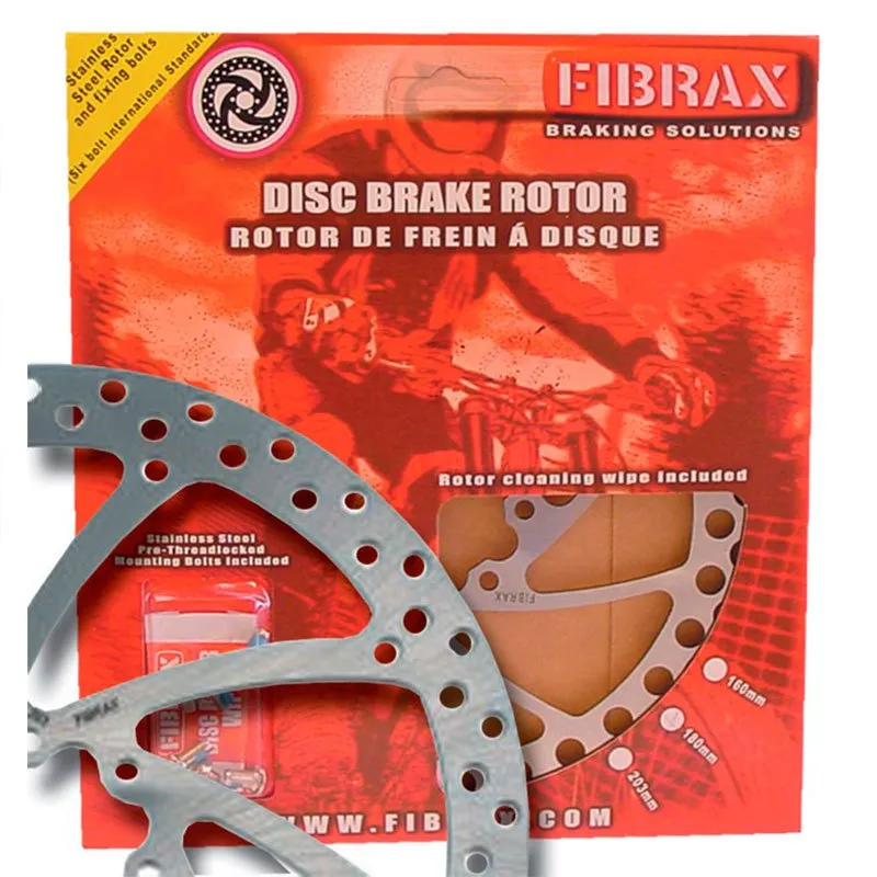 fasi Fibrax 6b Disc Bremsscheibe, Silver, 160mm