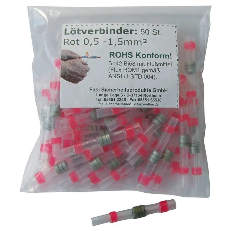 fasi Lötverbindung Für Lichtkabelanschluss 50 Einheiten fasi Lötverbindung Für Lichtkabelanschluss 50 Einheiten