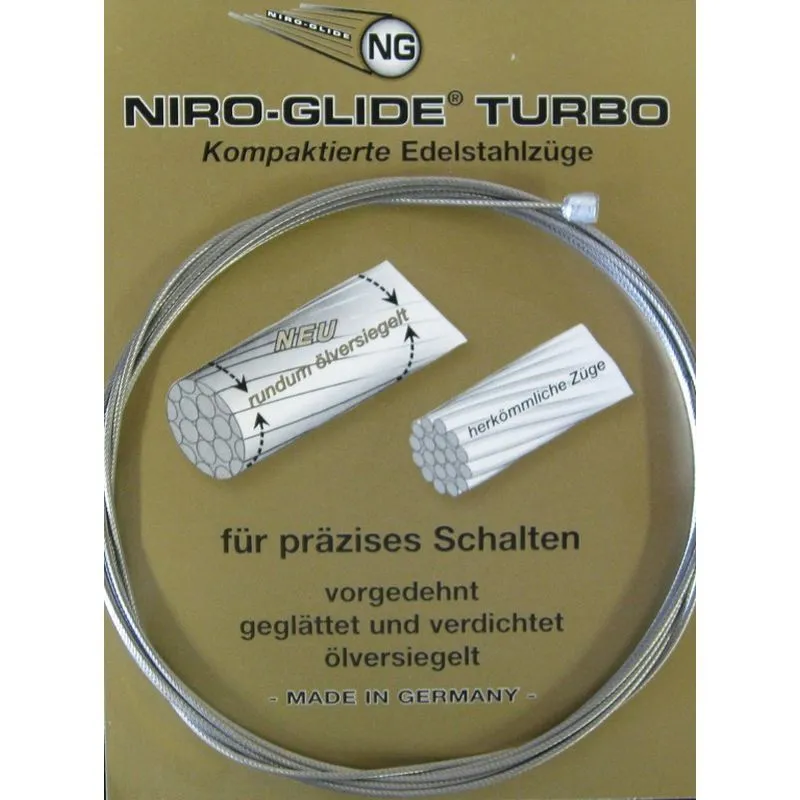 fasi Turbo-Schaltkabel aus rostfreiem Stahl Niro-Glide Unisex, silber, 3000mm x 1.1mm fasi Turbo-Schaltkabel aus rostfreiem Stahl Niro-Glide Unisex, silber, 3000mm x 1.1mm